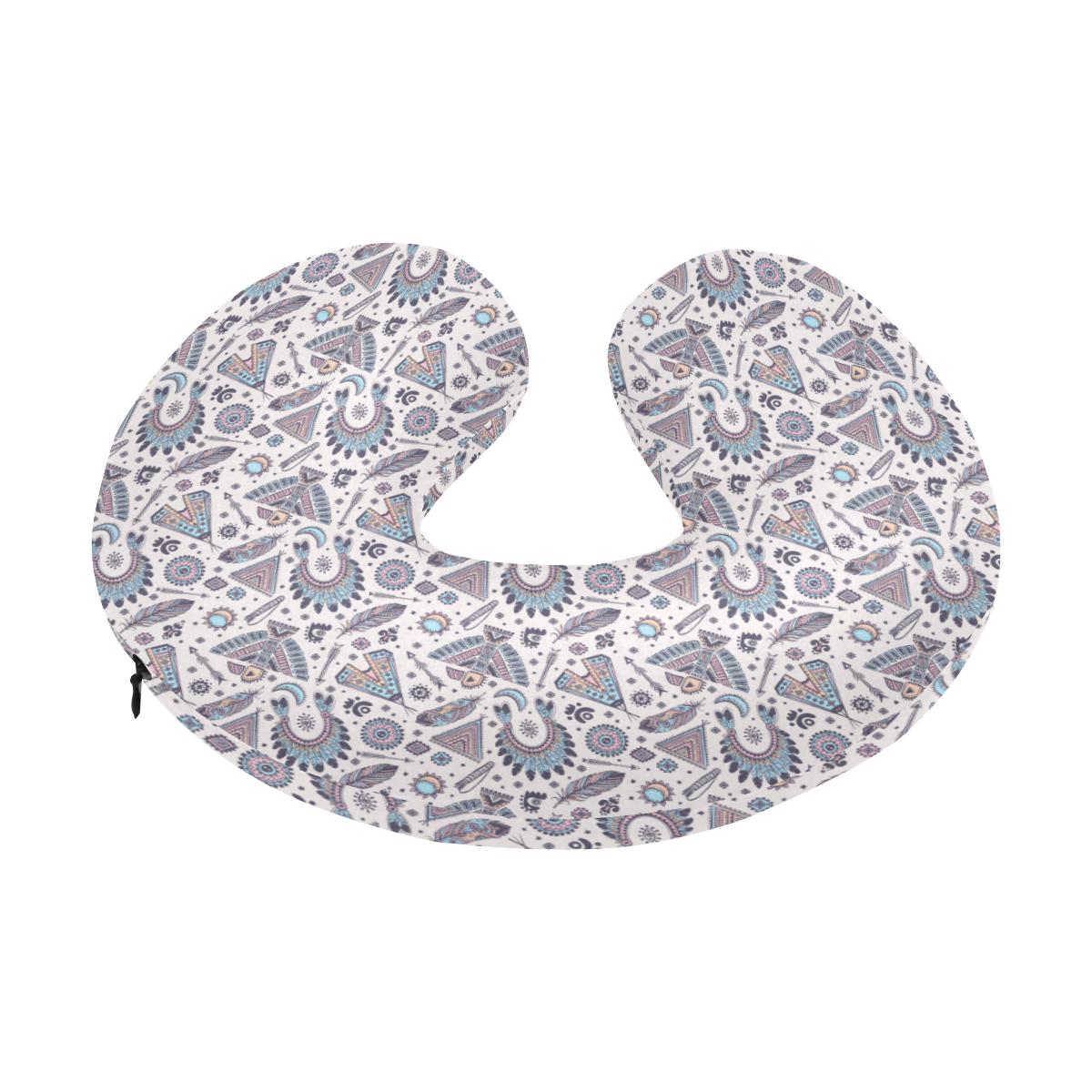 Eagles Native American Indian Symbol U-Shaped Travel Neck Pillow-JTAMIGO.COM