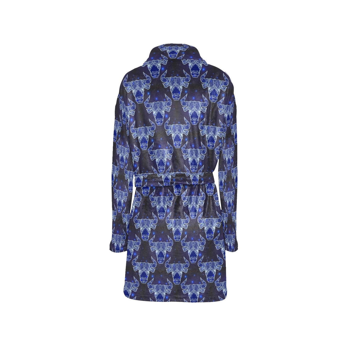 Taurus Print Design LKS302 Women's Fleece Robe