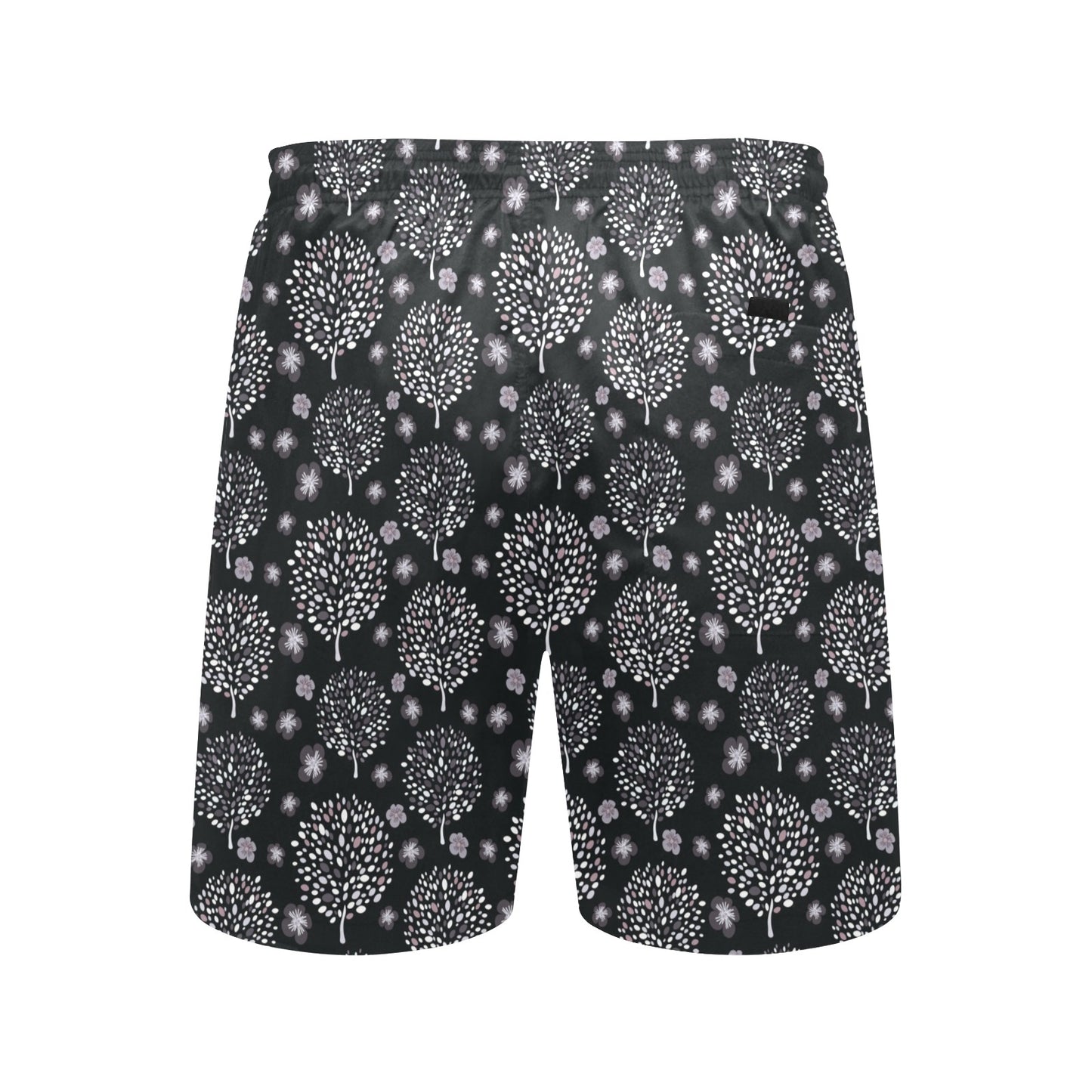 Tree Of Life Print Design LKS304 Men's Swim Trunks Beach Shorts