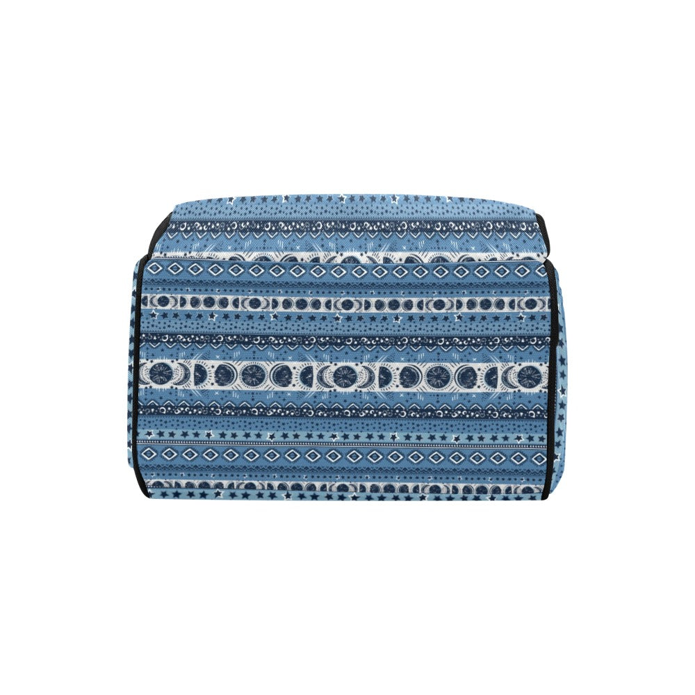 Sun Moon Pattern Print Design LKS306 Diaper Bag Backpack