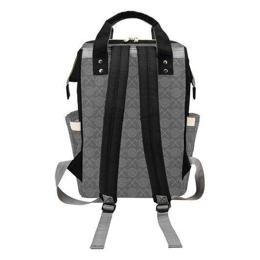 Vikings Print Design LKS303 Diaper Bag Backpack