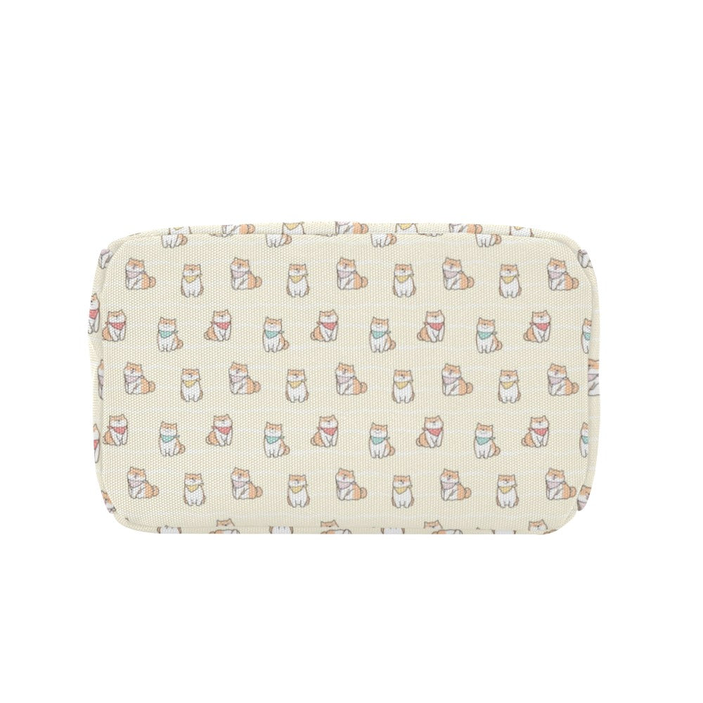 Shiba Inu Print Design LKS306 Insulated Lunch Bag
