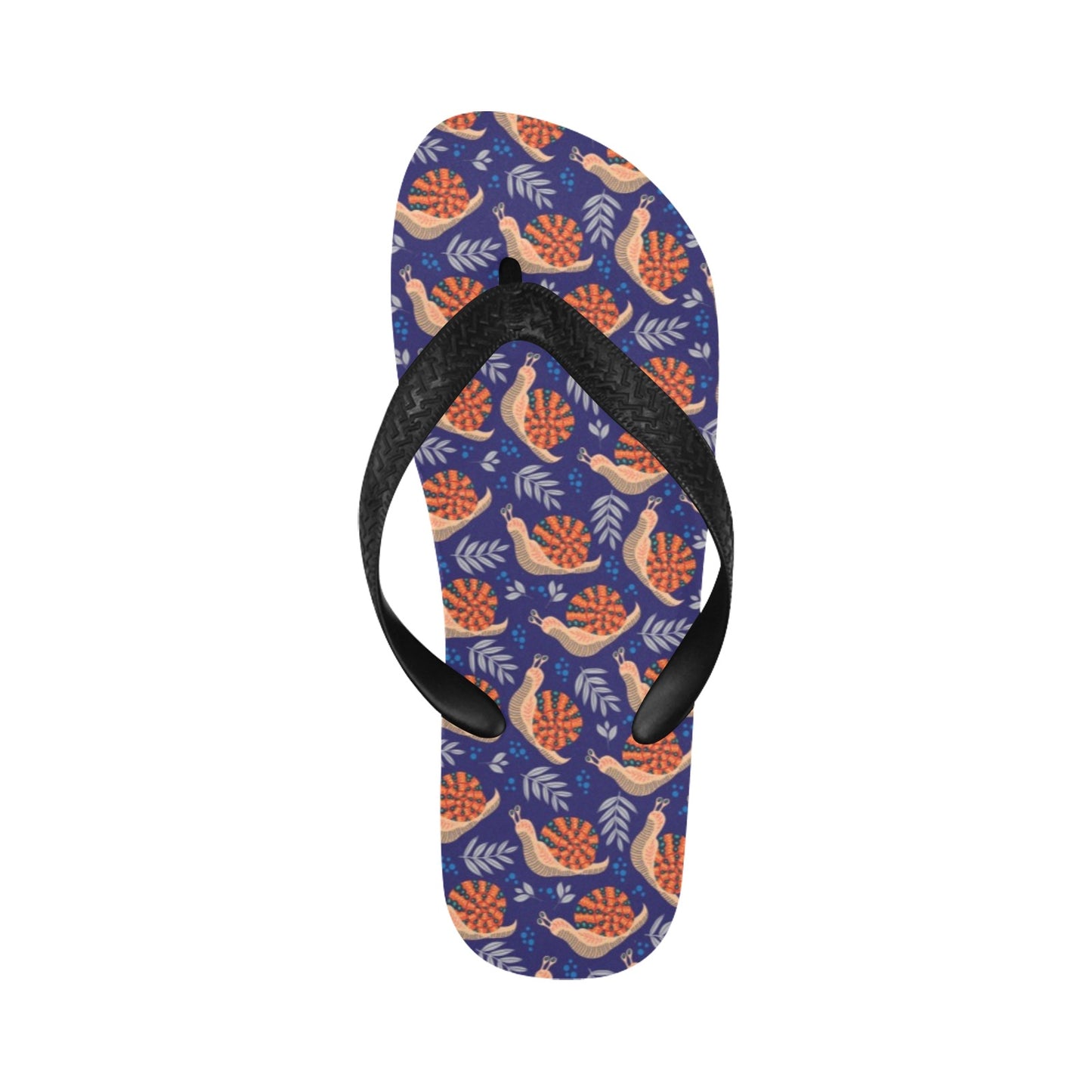 Snail Print Design LKS401 Flip Flops