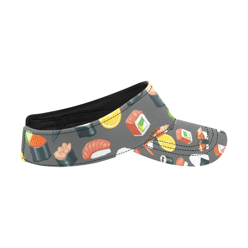 Sushi Print Design LKS302 Unisex Sun Visor