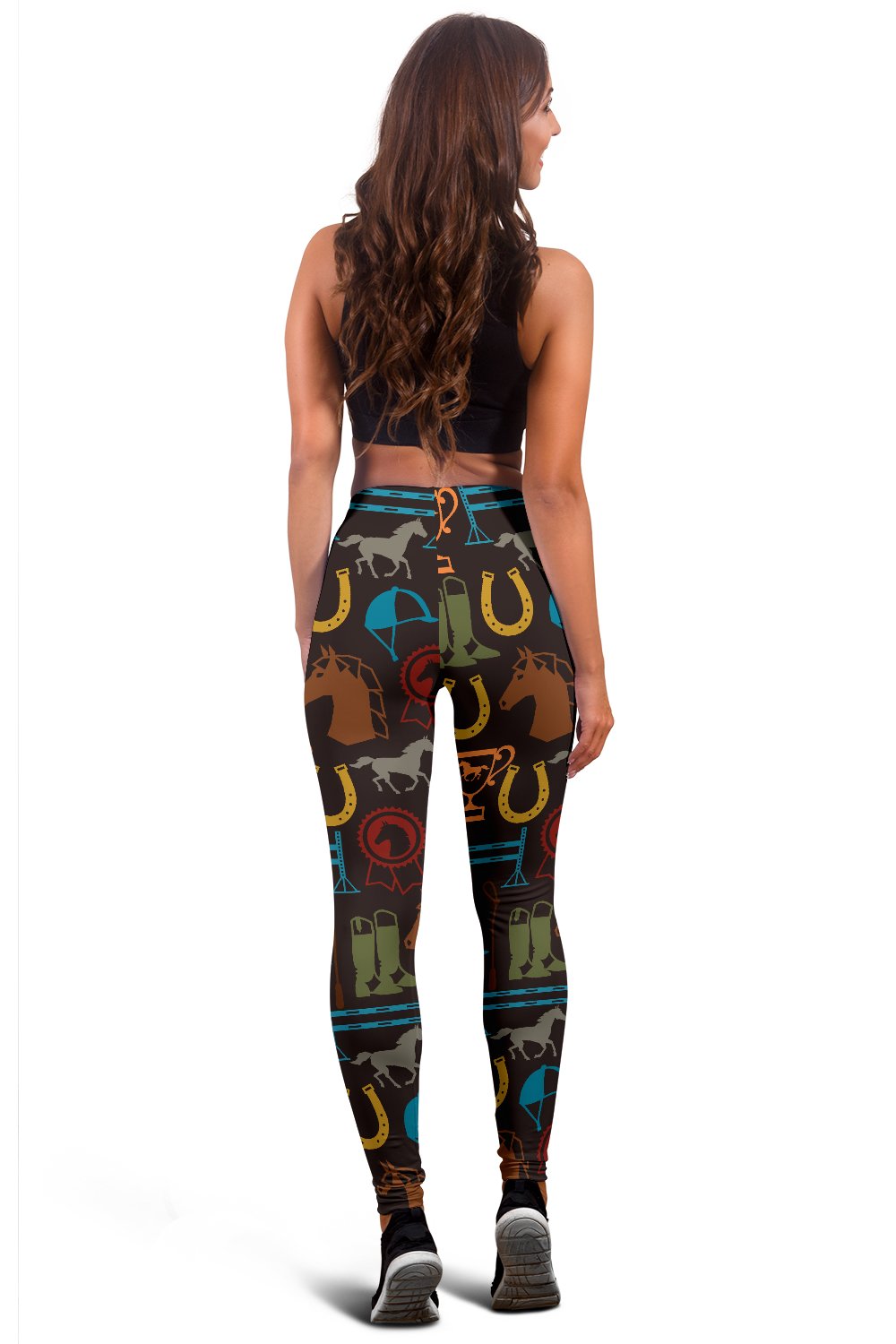 Equestrian Equipment Horse Colorful Women Leggings