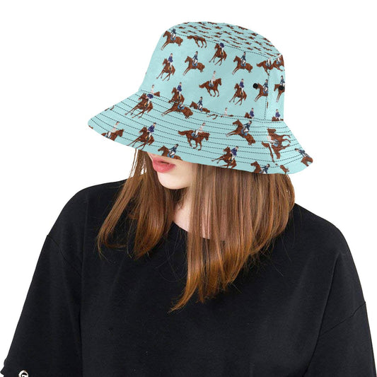 Equestrian Horse Riding Unisex Bucket Hat