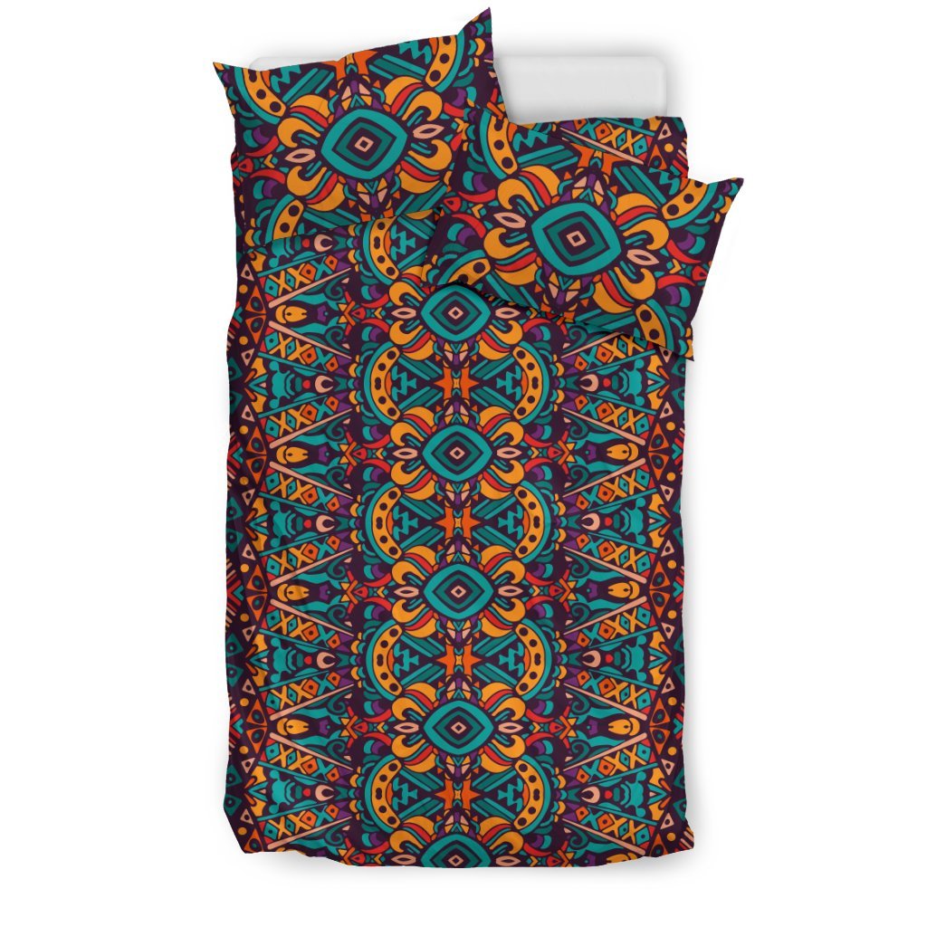 Ethnic Style Print Pattern Duvet Cover Bedding Set