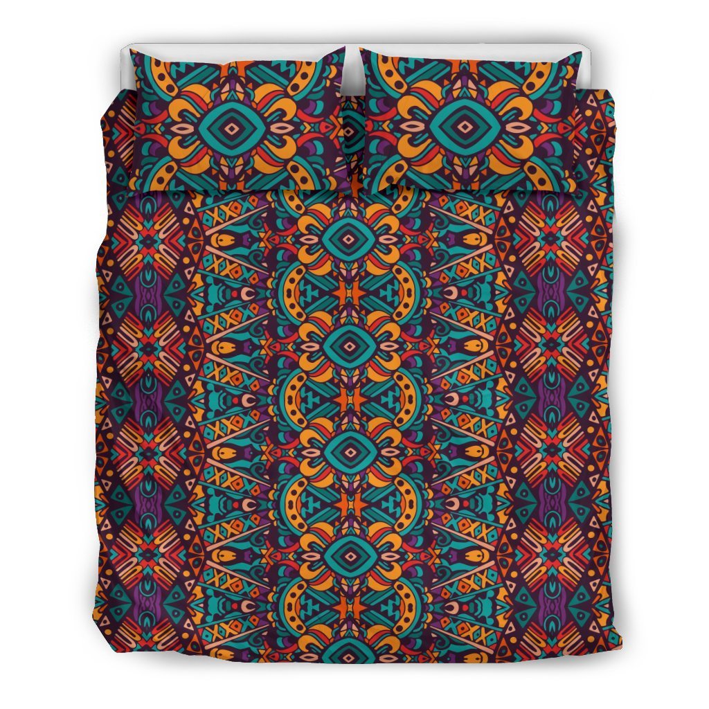 Ethnic Style Print Pattern Duvet Cover Bedding Set