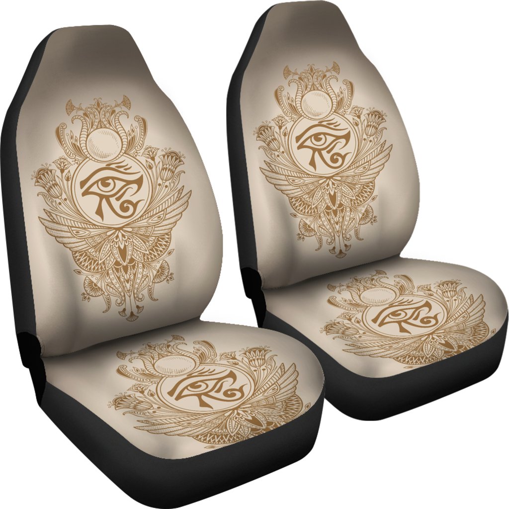 Eye of Horus Mandala Style Universal Fit Car Seat Covers