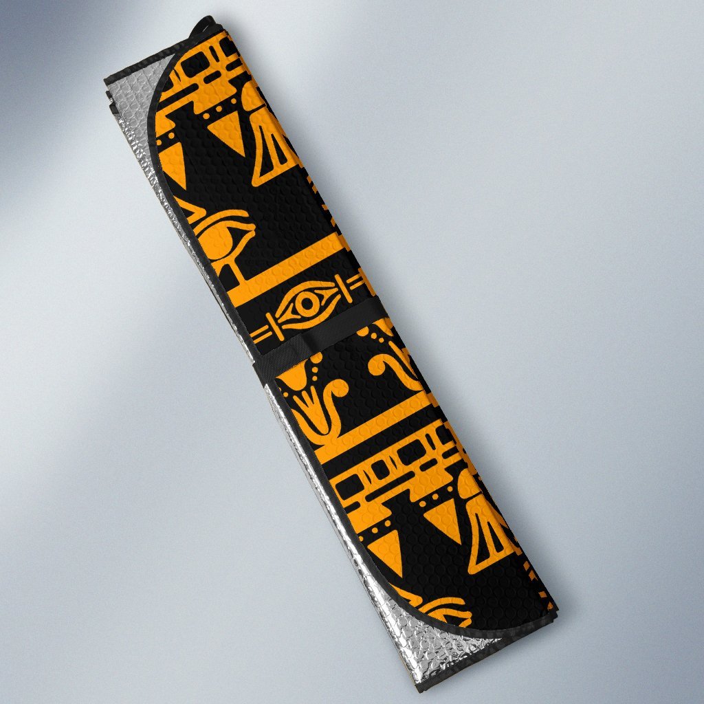 Eye of Horus Tribal Egypt Pattern Car Sun Shade For Windshield