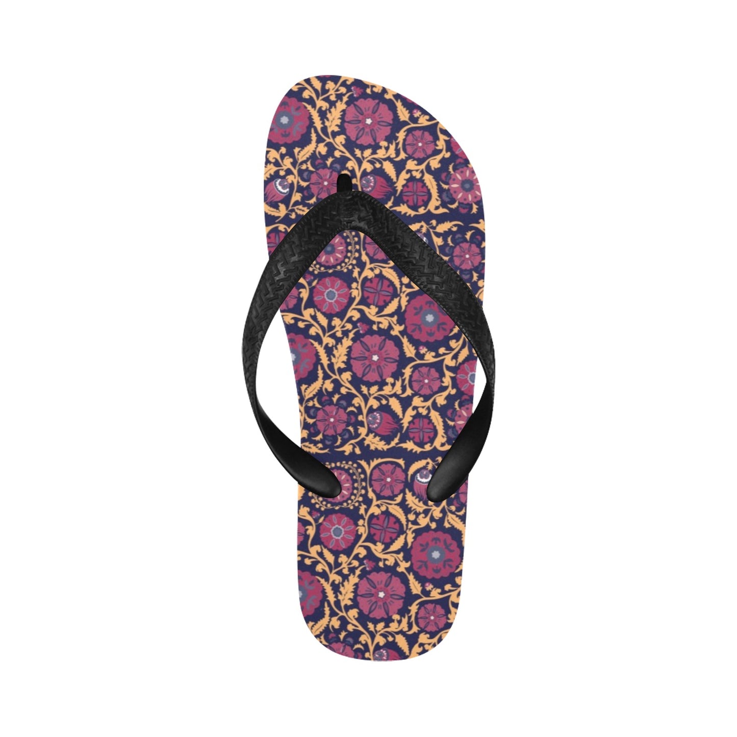 Suzani Print Design LKS303 Flip Flops