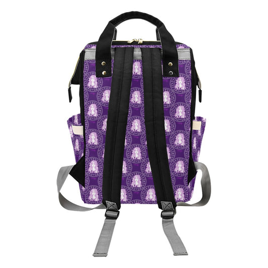 Virgo Print Design LKS301 Diaper Bag Backpack