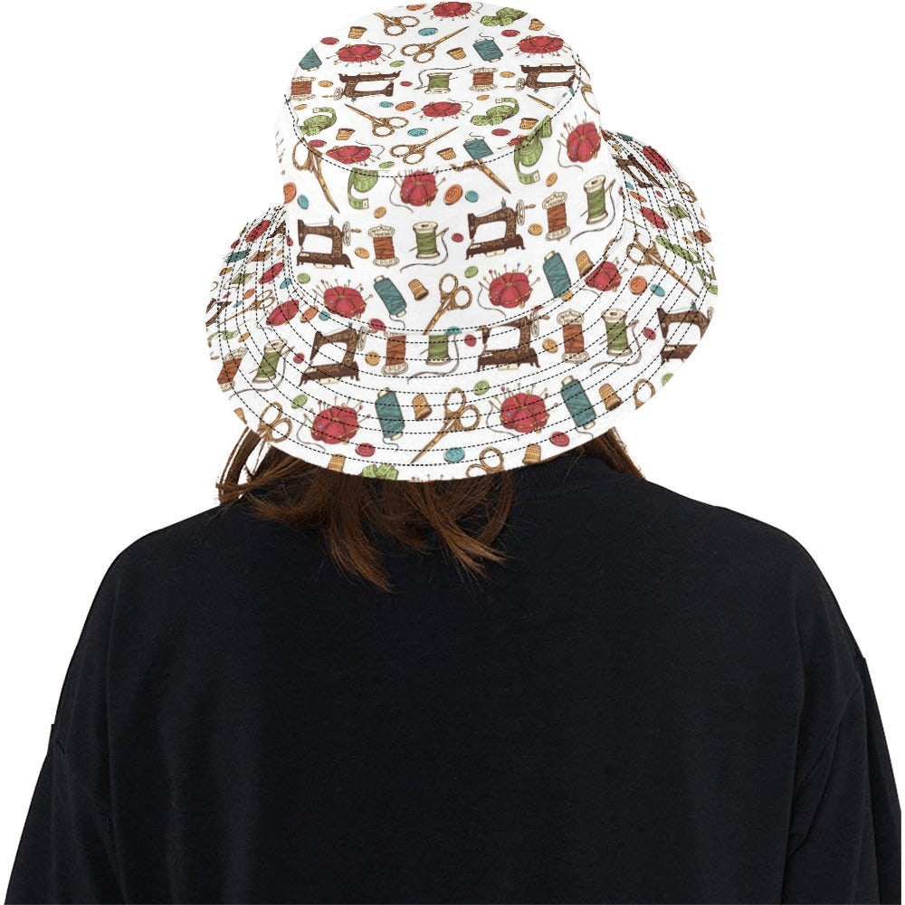 Sewing Equipment Print Design LKS304 Unisex Bucket Hat