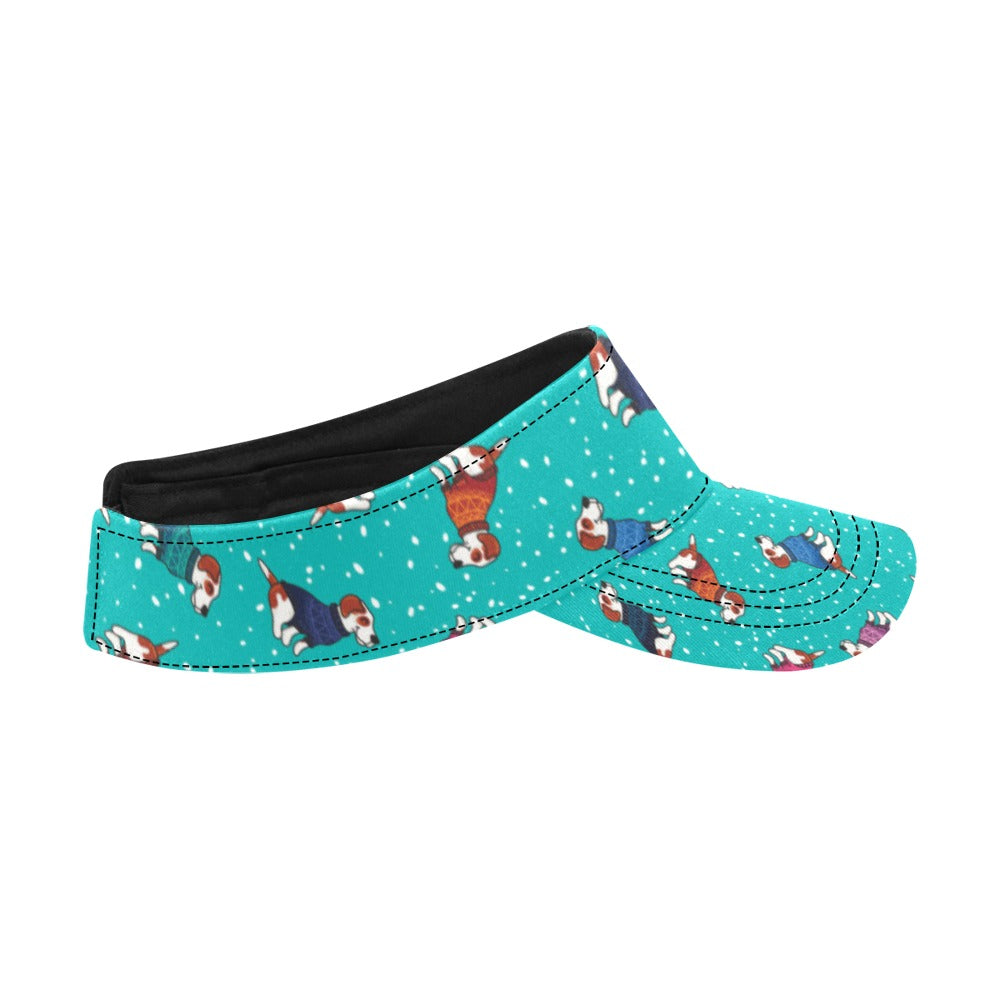 Russell Terriers Print Design LKS309 Unisex Sun Visor