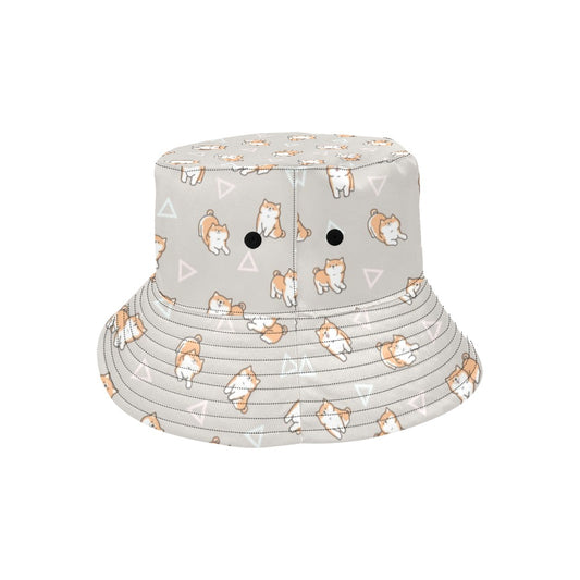 Shiba Inu Print Design LKS307 Unisex Bucket Hat