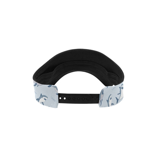 Shark Print Design LKS304 Unisex Sun Visor