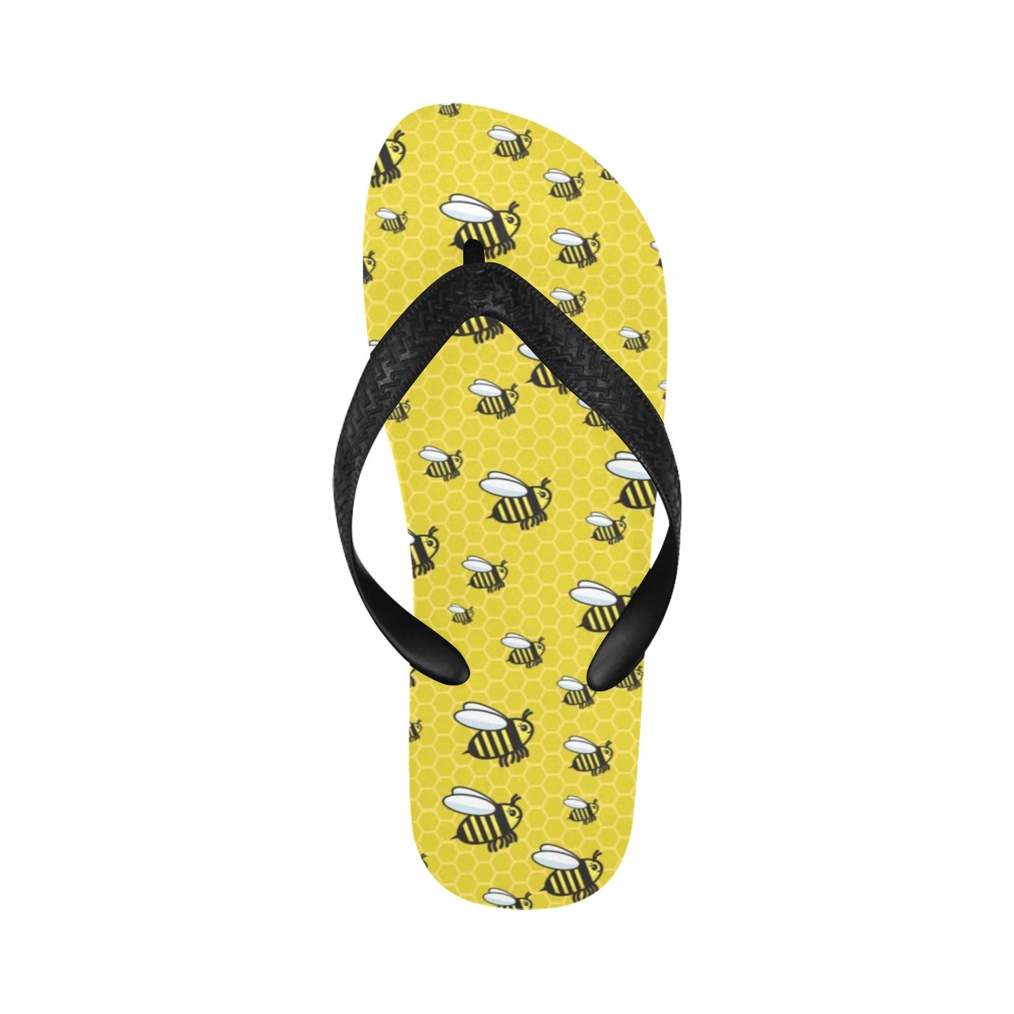 Bee Cute Print Design LKS308 Flip Flops