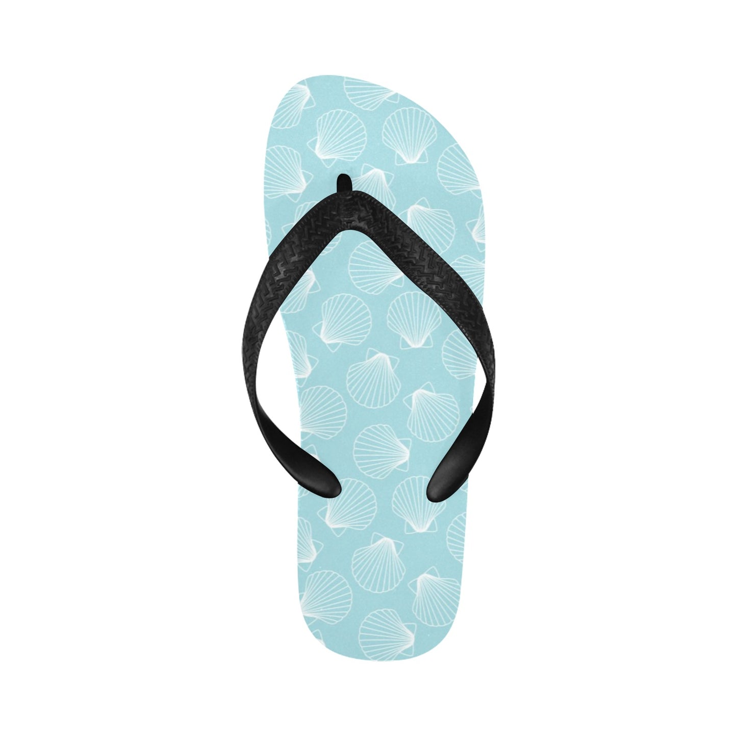 Seashell Print Design LKS3010 Flip Flops