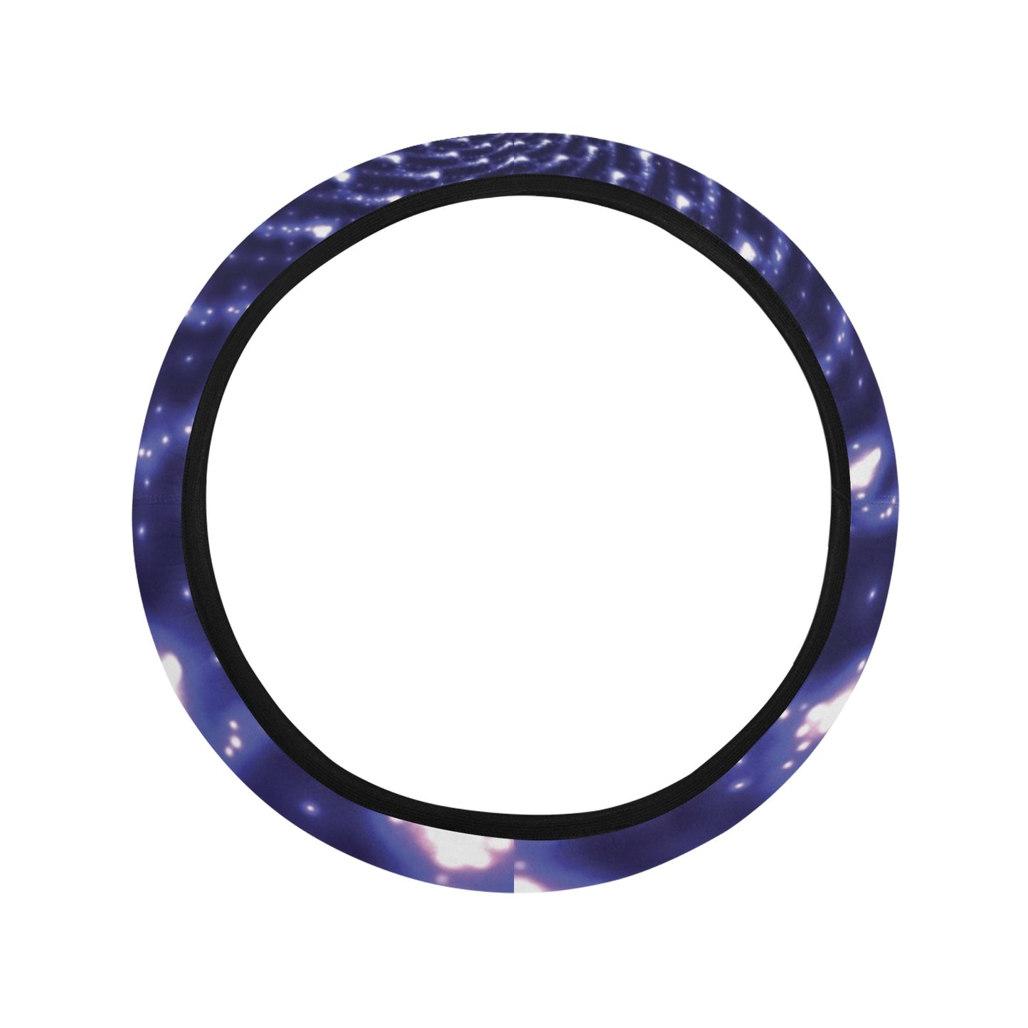 Vortex Print Design LKS305 Steering Wheel Cover with Elastic Edge