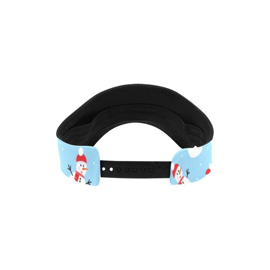 Snowman Print Design LKS305 Unisex Sun Visor