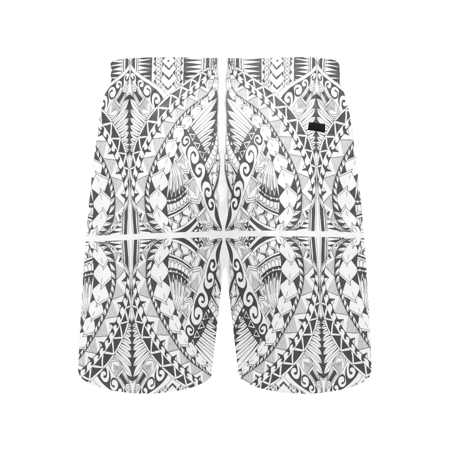 Samoan Style Print Design LKS301 Men's Swim Trunks Beach Shorts