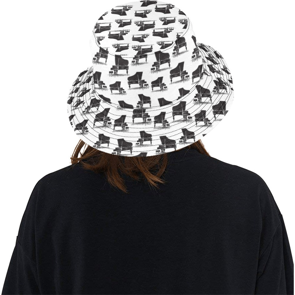 Piano Print Design LKS401 Unisex Bucket Hat