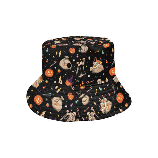 Mummy Halloween Print Design LKS303 Unisex Bucket Hat