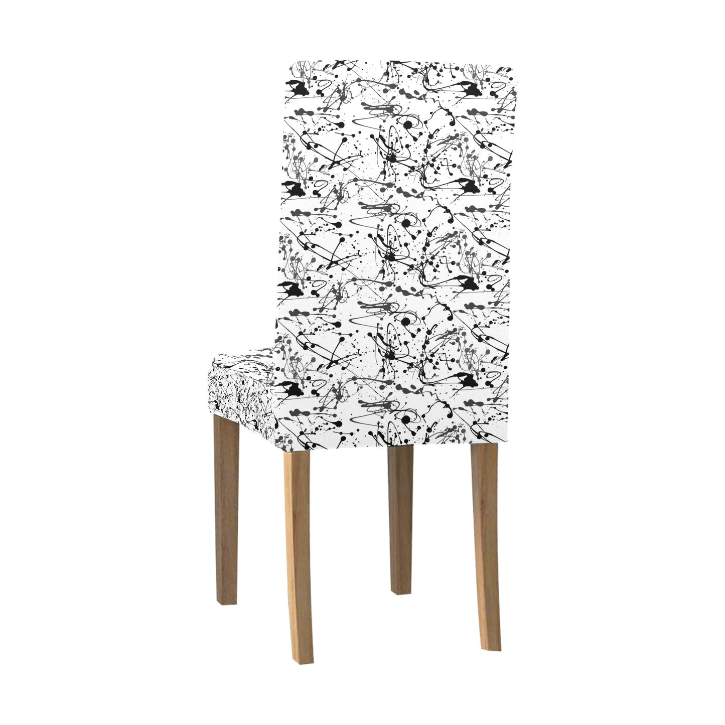 Splatter Print Design LKS305 Dining Chair Slipcover