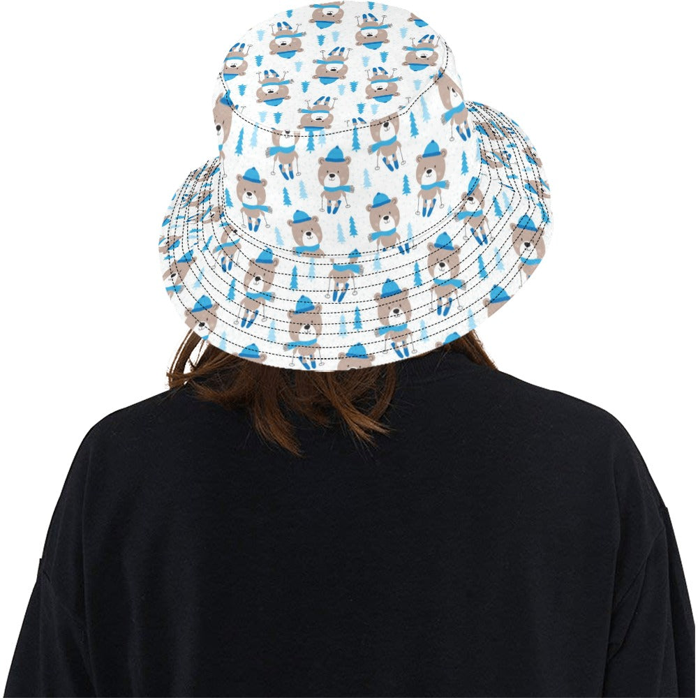 Ski Print Design LKS306 Unisex Bucket Hat