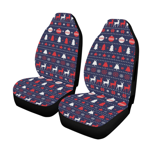 Reindeer Print Design LKS404 Car Seat Covers