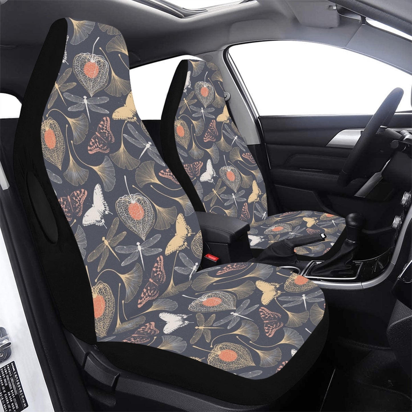 Dragonfly Print Design LKS404 Car Seat Covers