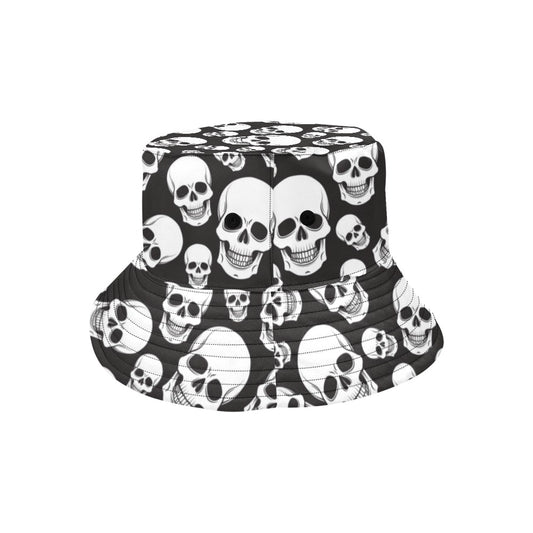 Skull Print Design LKS301 Unisex Bucket Hat