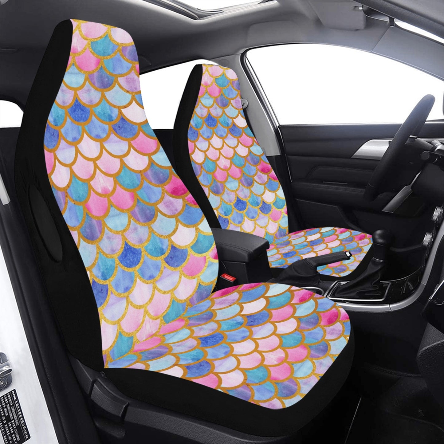 Scales Print Design LKS401 Car Seat Covers