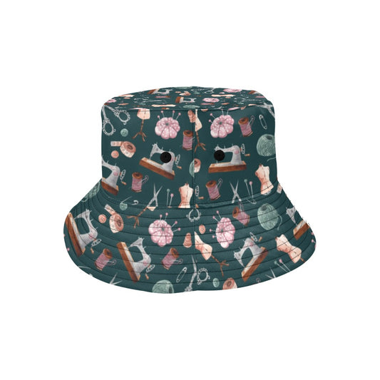 Sewing Equipment Print Design LKS307 Unisex Bucket Hat