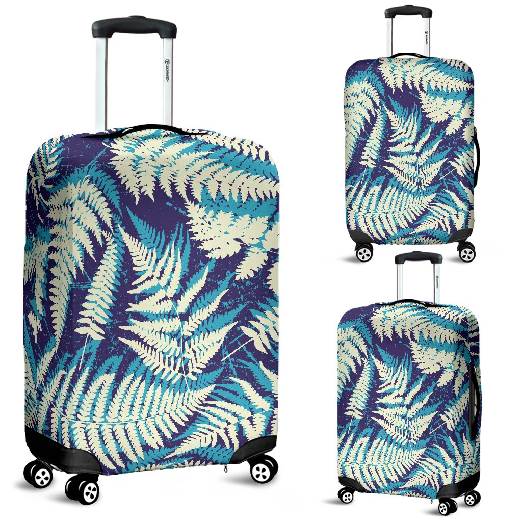 Fern Leave Summer Print Pattern Luggage Cover Protector