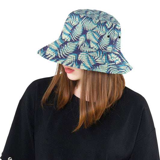 Fern Leave Summer Print Pattern Unisex Bucket Hat