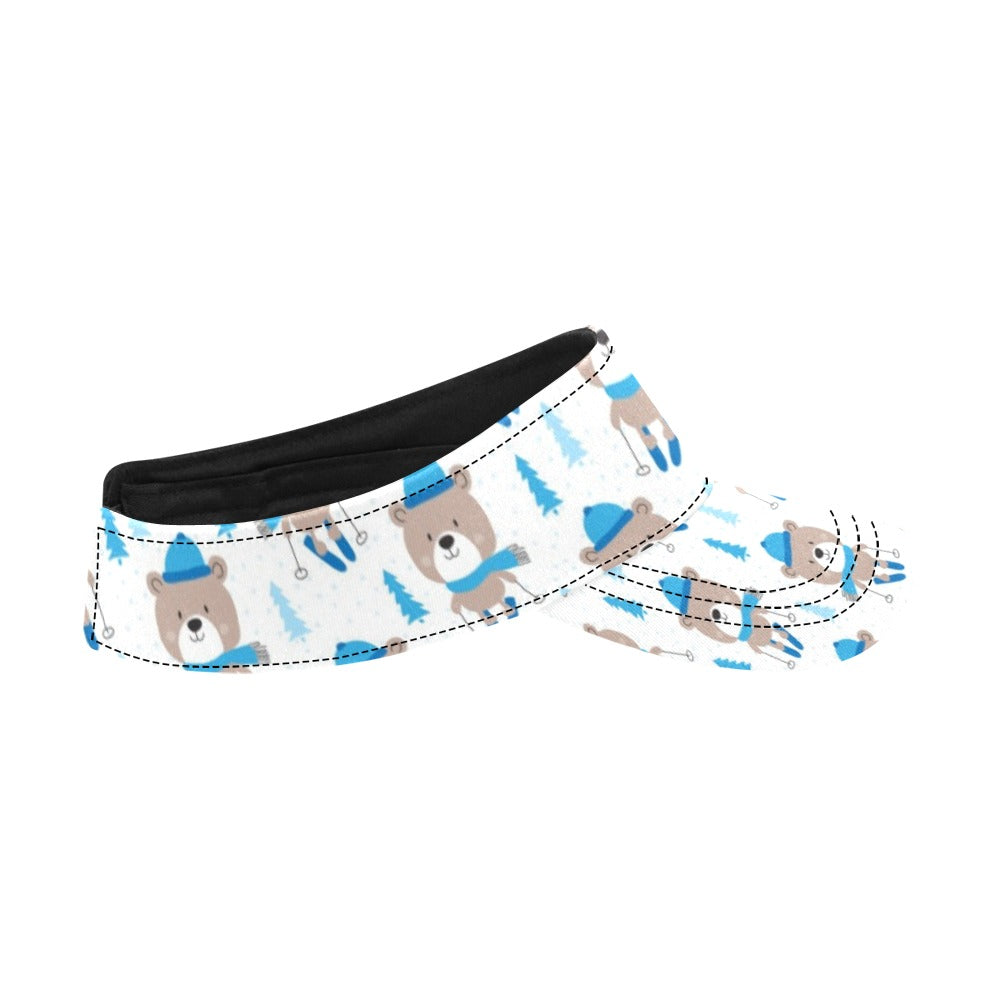 Ski Print Design LKS306 Unisex Sun Visor