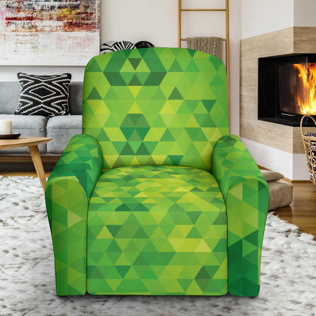 Geometric Print Design LKS402 Recliner Slipcover with Pocket