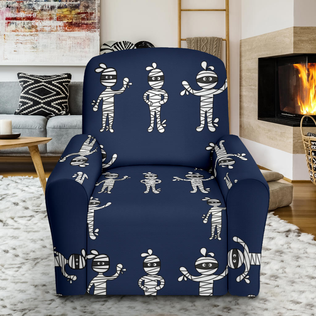 Mummy Print Design LKS306 Recliner Slipcover with Pocket
