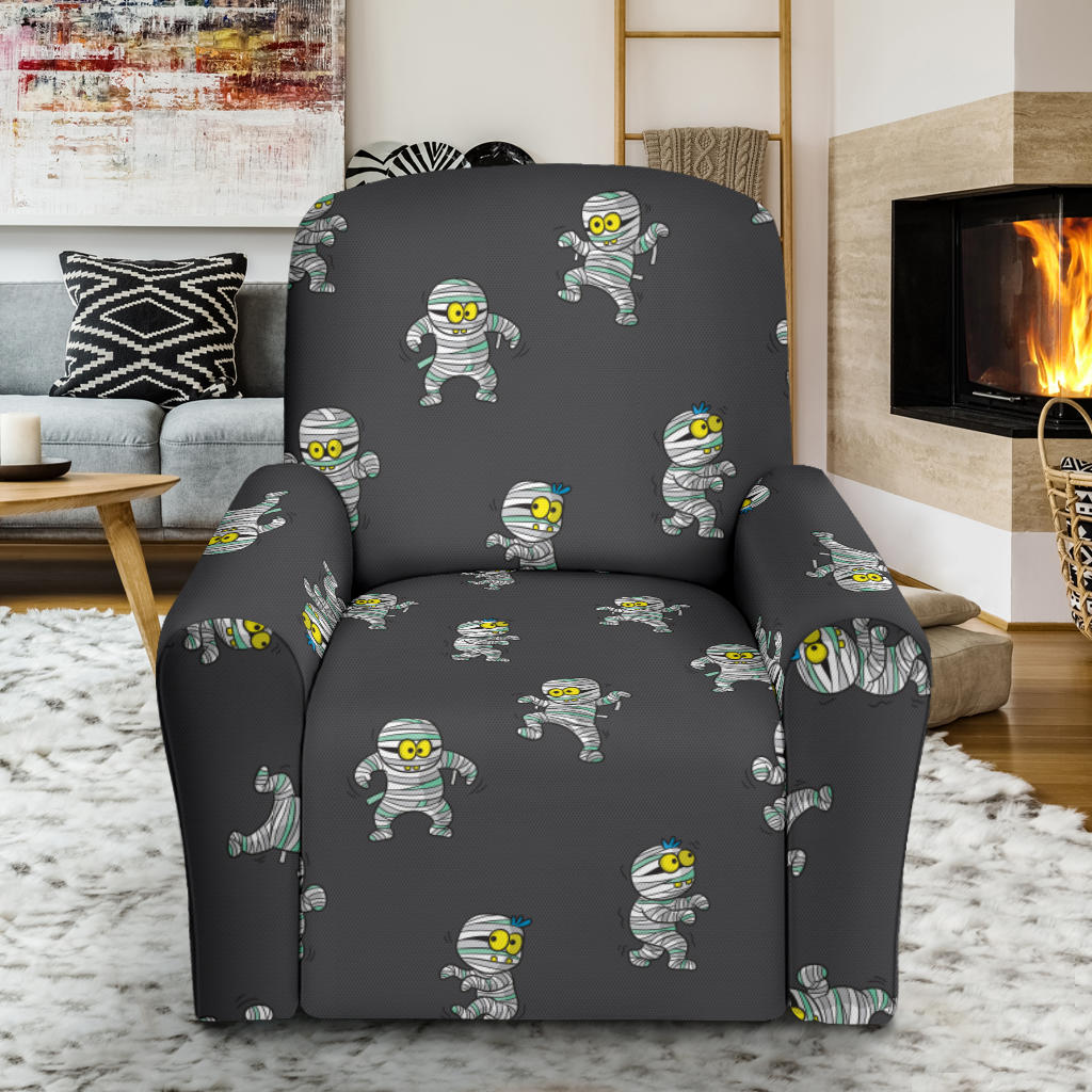 Mummy Print Design LKS305 Recliner Slipcover with Pocket