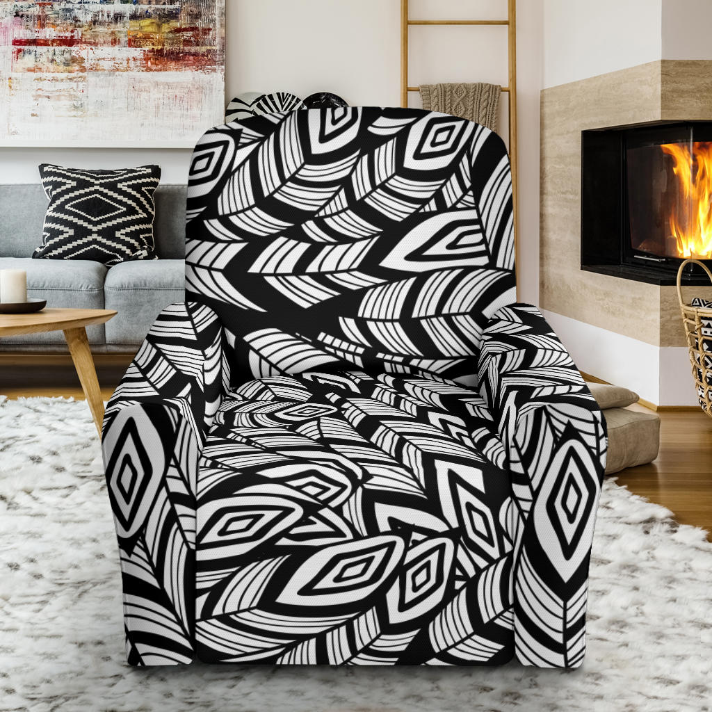 Tribal Pattern Print Design LKS302 Recliner Slipcover with Pocket