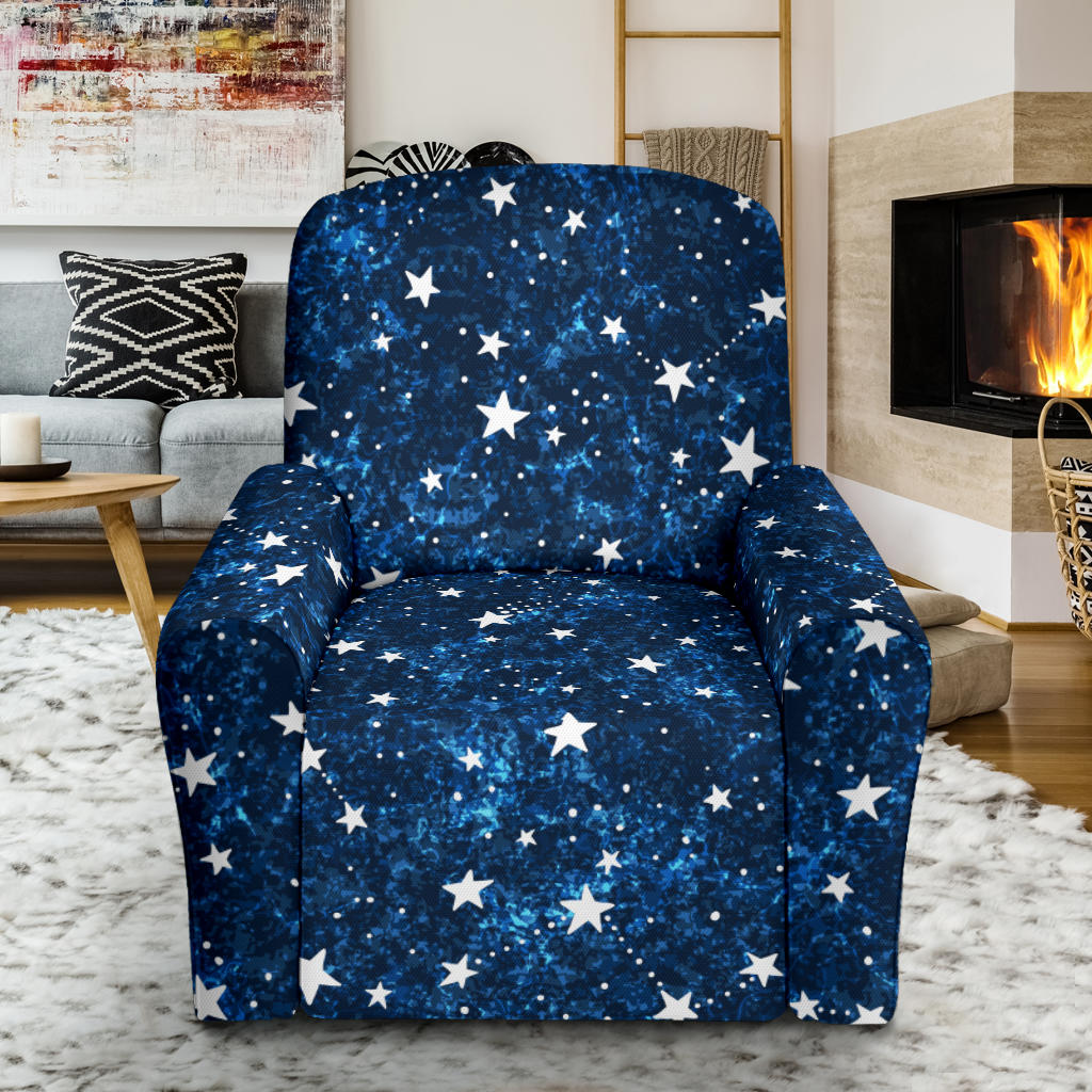 Cosmic Pattern Print Design 05 Recliner Slipcover with Pocket