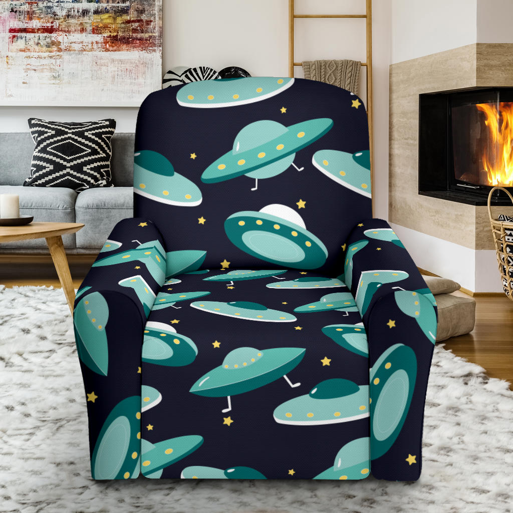 UFO Print Design LKS304 Recliner Slipcover with Pocket