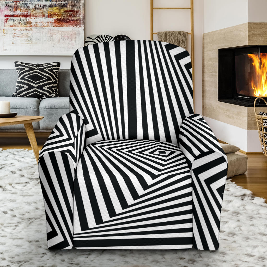 Vortex Print Design LKS302 Recliner Slipcover with Pocket
