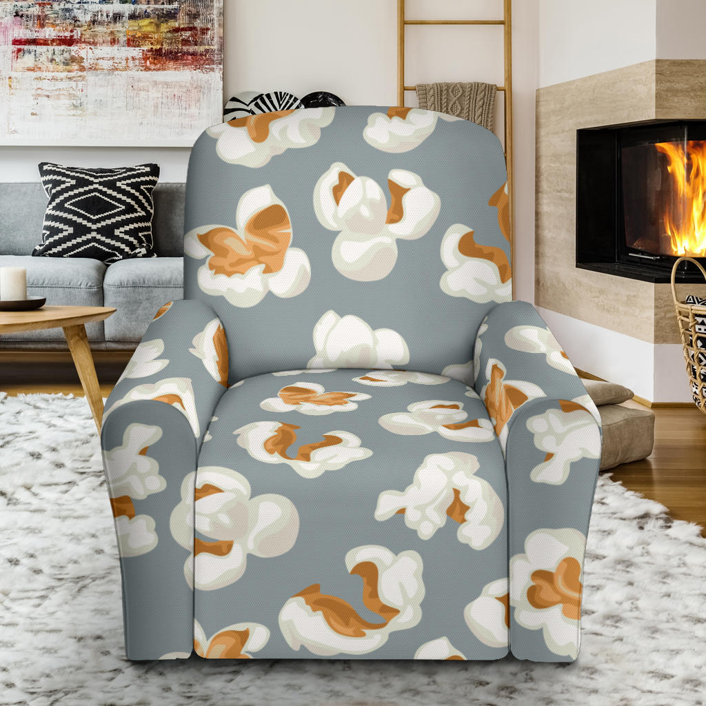 Popcorn Pattern Print Design A05 Recliner Slipcover with Pocket