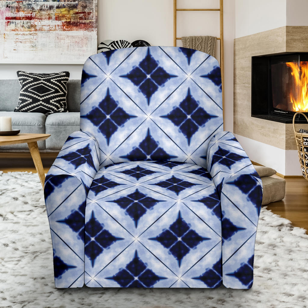 Tie Dye Print Design LKS308 Recliner Slipcover with Pocket