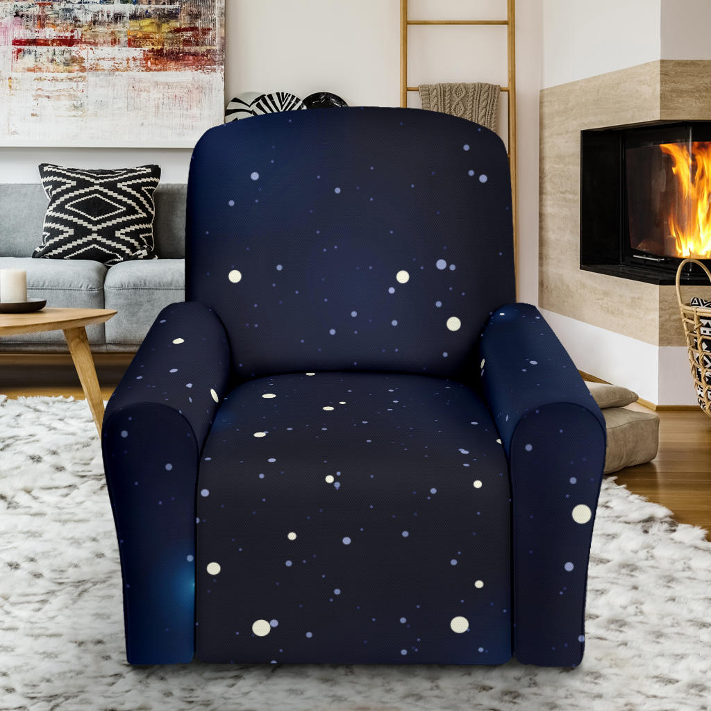Night sky Pattern Print Design A02 Recliner Slipcover with Pocket