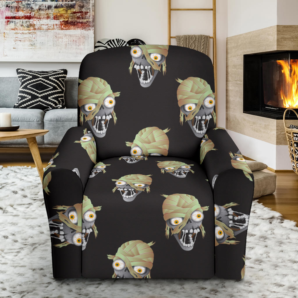 Mummy Print Design LKS304 Recliner Slipcover with Pocket