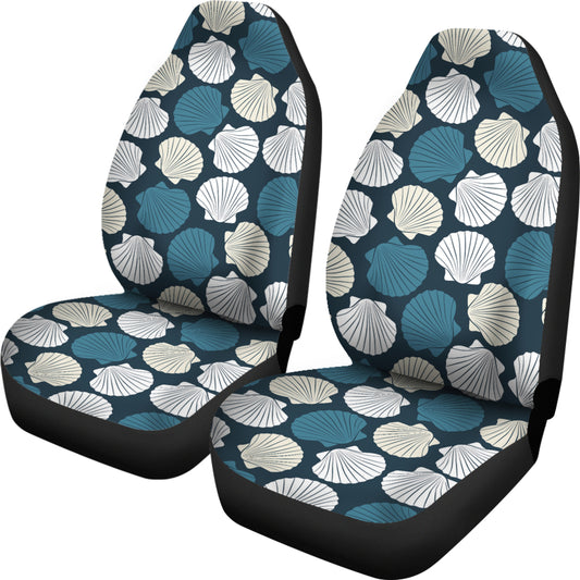 Seashell Print Design LKS3013 Car Seat Covers