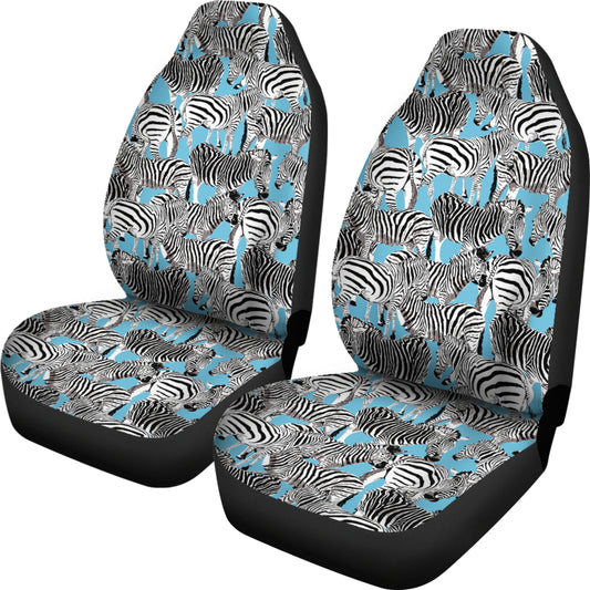 Zebra Print Design LKS305 Car Seat Covers